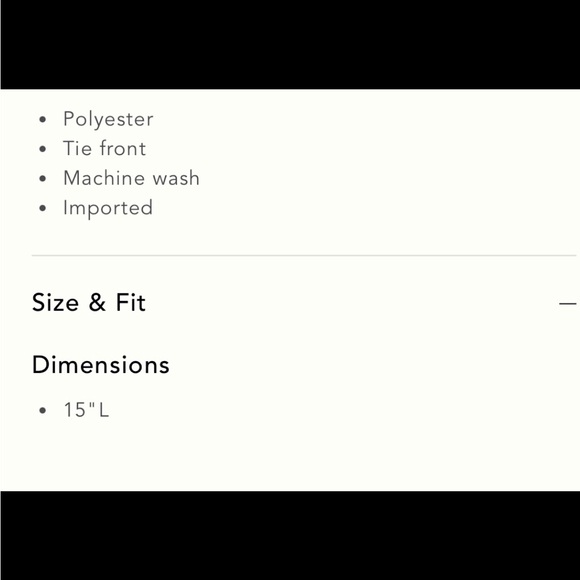 Host Pick 🎉🎉🎉🎉Anthropology, Tie-Front Soft Crop Top. - Picture 5 of 5